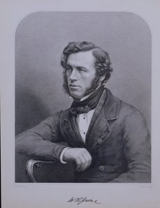 ボスリーによって彫刻されたウィリアムグローブ卿（1811-96）の肖像 作： Claudet Daguer